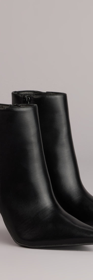 Style made simple with the Polished Moves Stiletto Booties, trendy women’s shoes that take your outfit from basic to bold in one step.